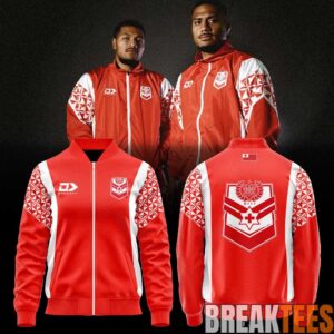 For Tonga Rugby League ’26 Tracksuit Retro Track Jacket