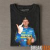 GTA San Andreas Carl Johnson Action Drunk & Smoke Tee GTA San Andreas Carl Johnson Action Drunk & Smoke Tee
