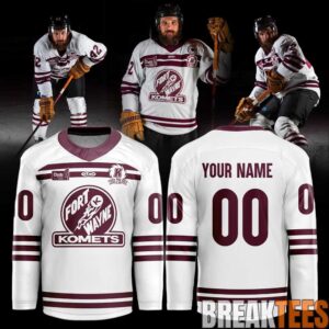 Fort Wayne Komets Where it all began 1952 Hockey Jersey Custom