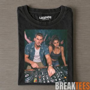 GTA VI Jason Duval and Lucia Caminos Drunk & Smoke Tee 1