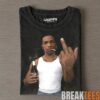 GTA San Andreas CJ, Trevor Philips and Tommy Vercetti Smoking Middle Finger Tee