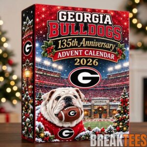 Georgia Bulldogs 135th Anniversary 2026 Advent Calendar 1