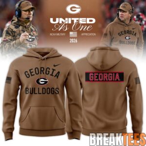 Georgia Bulldogs 2026 Military Appreciation Special Edition Hoodie
