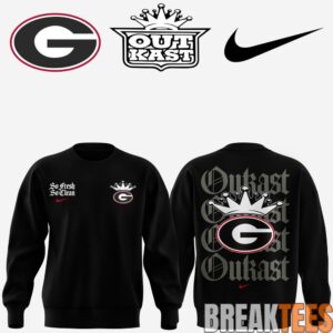 Georgia Bulldogs x Outkast Exclusive Edition Black Sweatshirt 2026