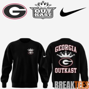 Georgia Bulldogs x Outkast Exclusive Edition Black Sweatshirt 2026 1