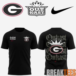 Georgia Bulldogs Exclusive Edition x Outkast Black T-Shirt 2026