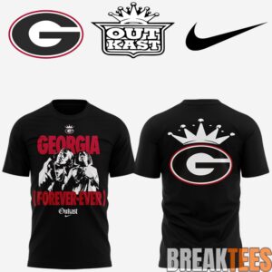 Georgia Bulldogs Exclusive Edition x Outkast Black T-Shirt 2026 1