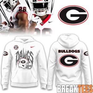 Georgia Bulldogs Whiteout Dawgs Limited Hoodie