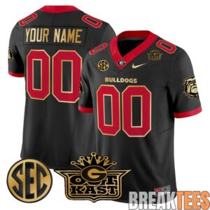 Georgia Bulldogs x Outkast Custom Football Jersey 3