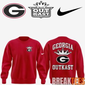 Georgia Bulldogs Exclusive Edition x Outkast Red Sweatshirt 2026 2 Georgia Bulldogs Exclusive Edition x Outkast Red Sweatshirt 2026 2