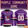 Idaho Falls Spud Kings Pink The Rink Custom Hockey Jersey