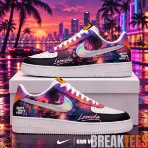 Grand Theft Auto VI Vice City Custom AF1 Shoes 1