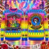 Grateful Dead Steal Your Face Skull And Dancing Bears Cosmic Starry Christmas 2026 Ugly Sweater