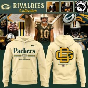 Green Bay Packers x Rivalries 2026 Hoodie - Making History Since 1919