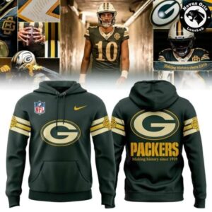Green Bay Packers x Rivalries 2026 Hoodie - Making History Since 1919 1