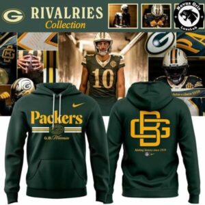 Green Bay Packers x Rivalries 2026 Hoodie - Making History Since 1919 3