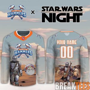 Hamilton Hammers x 2026 Star Wars Night Custom Hockey Jersey