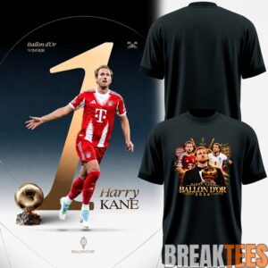 Harry Kane Ballon d’Or 2026 Shirt