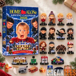 Home Alone Inspired Advent Calendar Christmas Ornament 2026 - 2D Flat Holiday Keepsake 3 Home Alone Inspired Advent Calendar Christmas Ornament 2026 - 2D Flat Holiday Keepsake 3