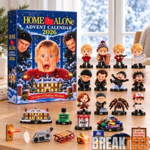 Home Alone Inspired Advent Calendar Christmas Ornament 2026 - 2D Flat Holiday Keepsake 4 Home Alone Inspired Advent Calendar Christmas Ornament 2026 - 2D Flat Holiday Keepsake 4