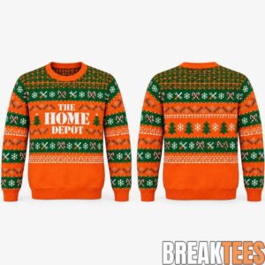 Home Depot 2026 Ugly Christmas Sweater for Home Depot Fans 1