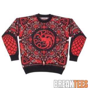 House of the Dragon Targaryen Ugly Christmas Sweater 1