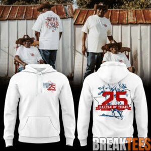 Houston Texans Battle of Texas 25 Years Strong Special Hoodie 1