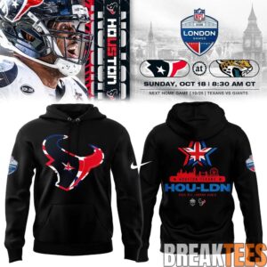 Houston Texans NFL London Games 2026 Graphic Hoodie 1