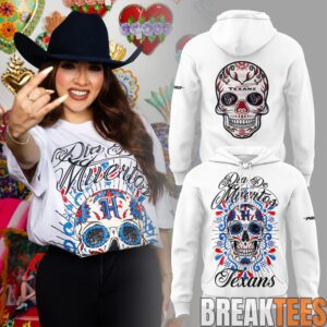 Houston Texans x Día de los Muertos Special Hoodie 1