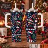 Green Bay Packers Special Tumbler 40oz with Handle Christmas For Fan