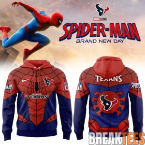 Houston Texans x Spider-Man 2026 Special Hoodie