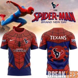 Houston Texans x Spider-Man 2026 Special T-Shirt