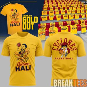 Iowa State Cyclones Cyclone Hali Gold Out 2026 Limited Edition T-Shirt 1 Iowa State Cyclones Cyclone Hali Gold Out 2026 Limited Edition T-Shirt 1