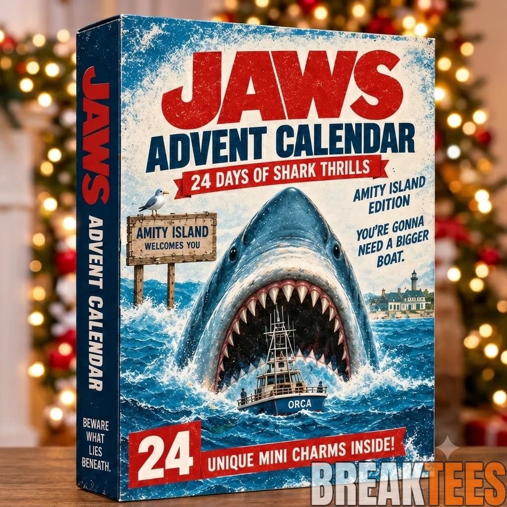 JAWS Movie Amity Island 2026 Advent Calendar – 24 Days of Shark Thrills JAWS Movie Amity Island 2026 Advent Calendar – 24 Days of Shark Thrills
