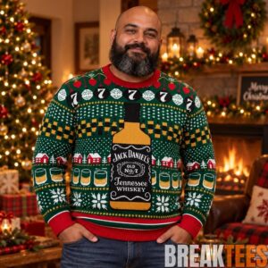 Jack Daniels Tennessee 2026 Ugly Christmas Sweater for Jack Daniels Fans 2