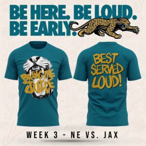 Jacksonville Jaguars Bring The Juice, Best Served Loud! T-Shirt