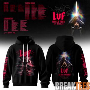 Jay Wheeler La Voz Favorita World Tour Hoodie 5