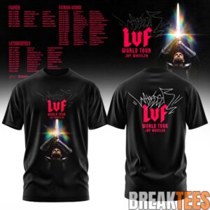 Jay Wheeler La Voz Favorita World Tour T-Shirt