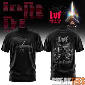 Jay Wheeler La Voz Favorita World Tour T-Shirt 1