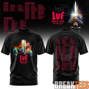 Jay Wheeler La Voz Favorita World Tour T-Shirt 3
