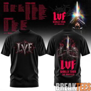 Jay Wheeler La Voz Favorita World Tour T-Shirt 6