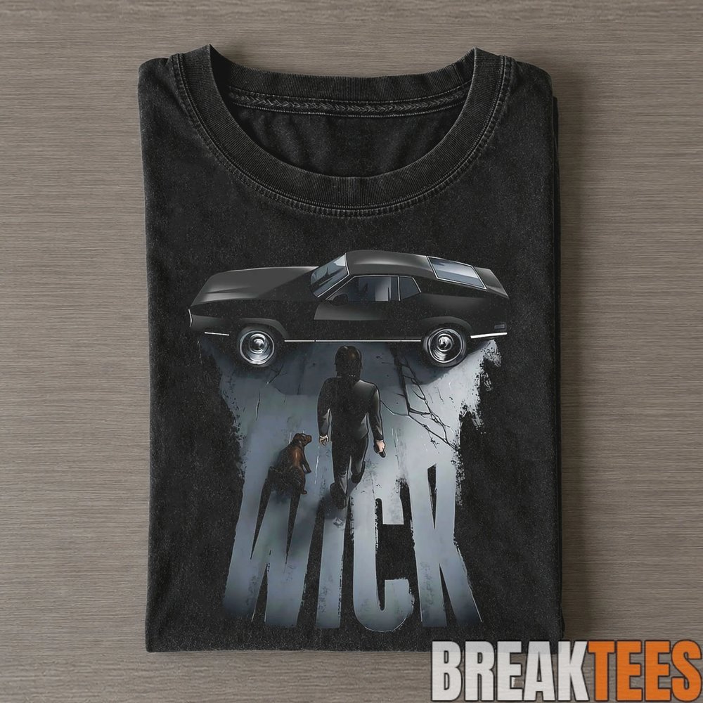 John Wick John Holding a Gun Chapter 1 Collage T-Shirt John Wick John Holding a Gun Chapter 1 Collage T-Shirt