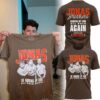 Jonas Brothers Burning Up All Over Again Cleveland T-Shirt
