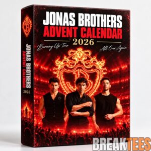 Jonas Brothers Burning Up Tour 2026 Advent Calendar