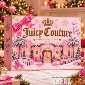 Juicy Couture Advent Calendar 2026 - Pink Mansions Box Charm Set 2