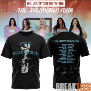 KATSEYE The Wildworld Tour Signed T-Shirt 7