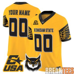 Kennesaw State Owls 2026 Limited Custom Football Jersey 1