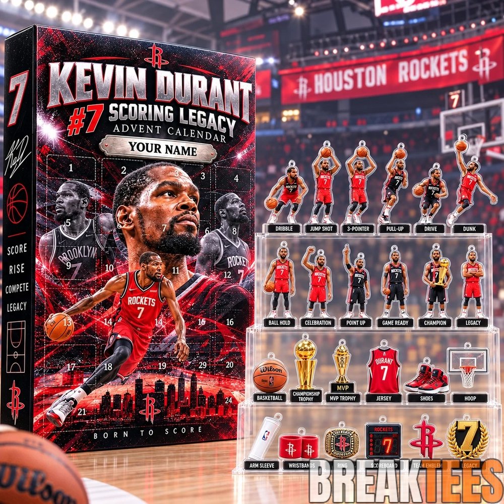 Houston Rockets Kevin Durant Scoring Legacy 2026 Advent Calendar Houston Rockets Kevin Durant Scoring Legacy 2026 Advent Calendar