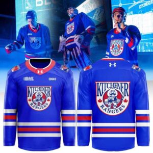 Kitchener Rangers 2026 Retro Night The Cowboy Rides Again Limited Jersey