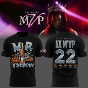 Las Vegas Aces A’ja Wilson 5X M'VP T-Shirt